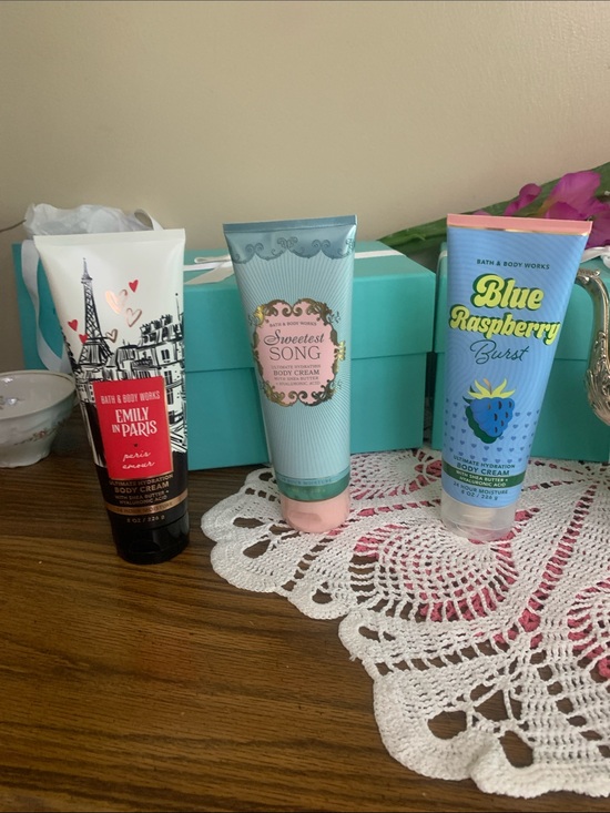 Bath & Body Works Other - Bath & Body Works Blue Raspberry sweetest song and Emily in Paris bundle
